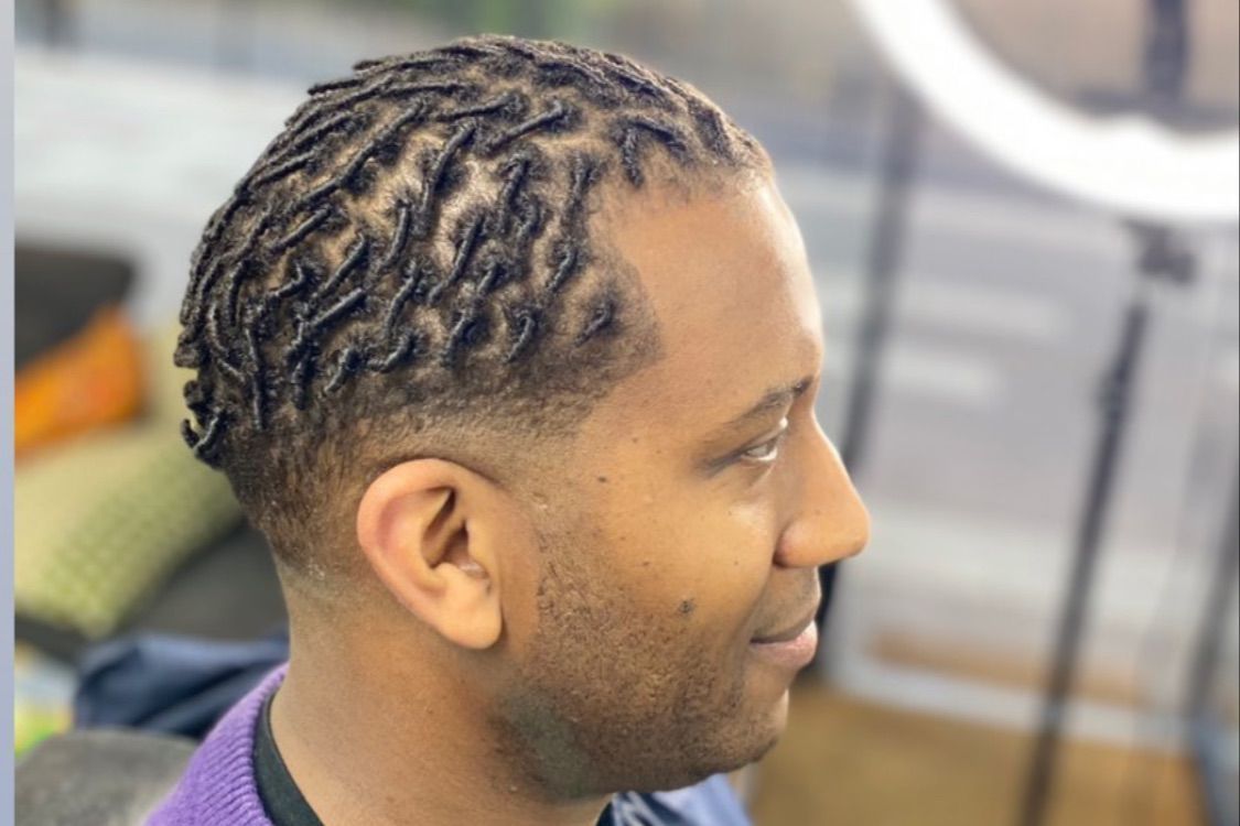 Comb Twist Afro Hair (Gel twist) portfolio