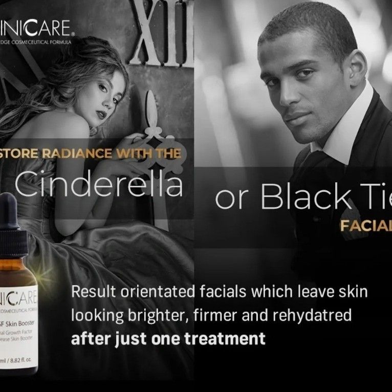 Cinderella / Black Tie Cliniccare Facial £60 portfolio
