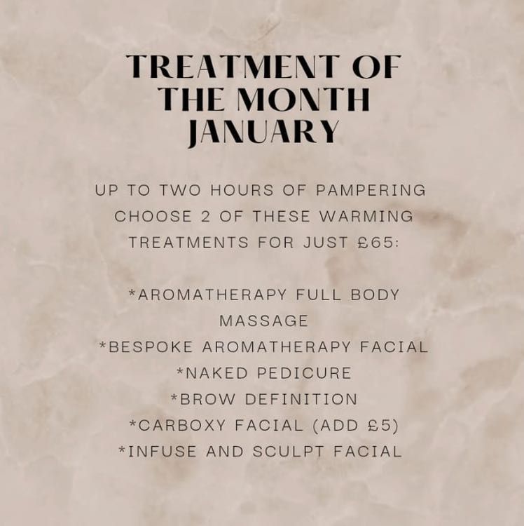 January Treatment Of The Month portfolio