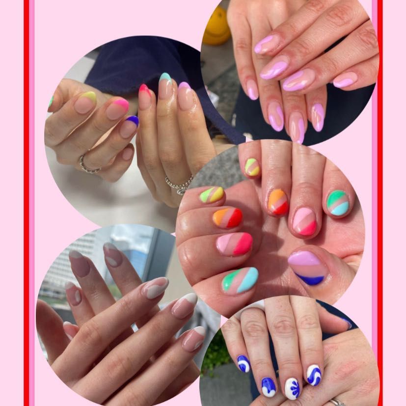 Gel Manicure Simple Nail Art portfolio