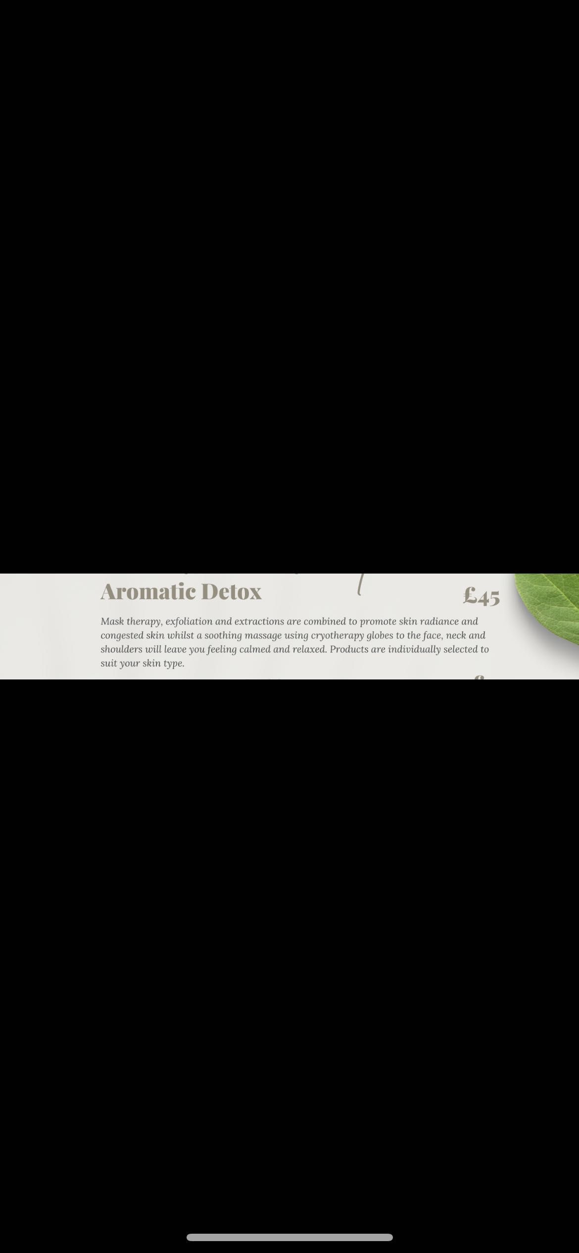 Aromatic Detox portfolio