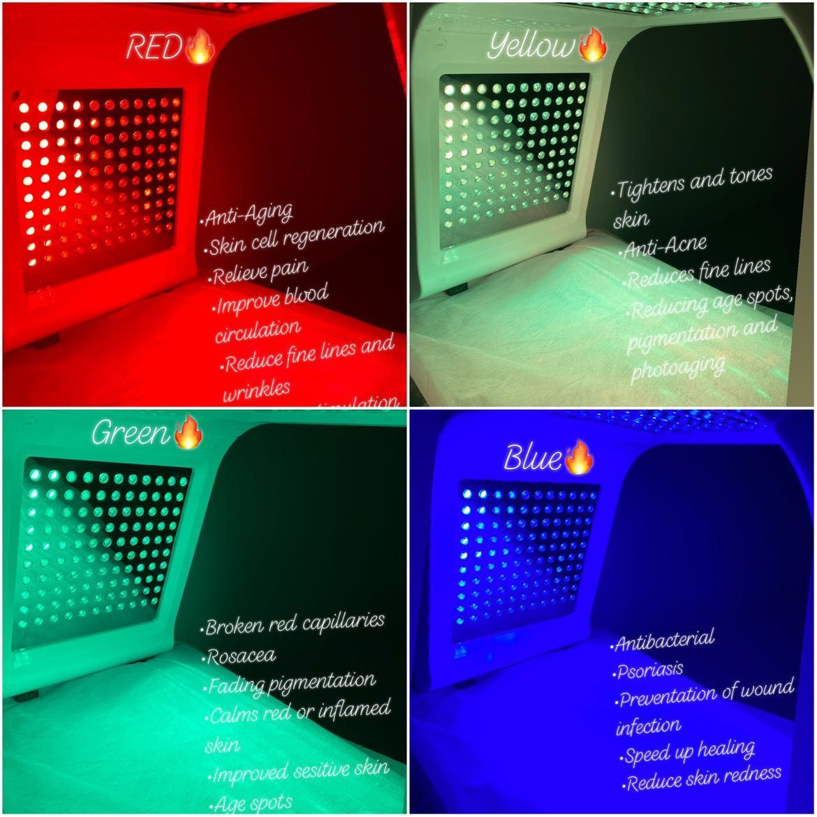 LED therapy light portfolio