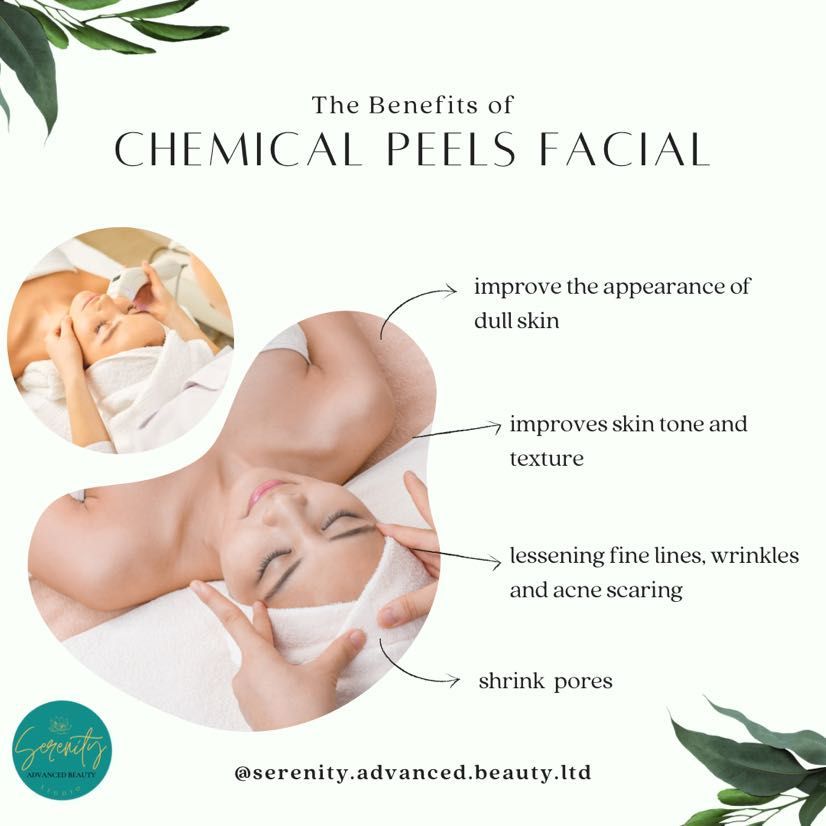 Chemical Peel deep cleanse facial portfolio