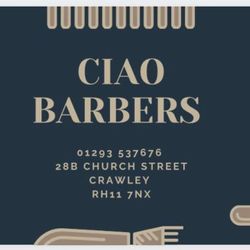Ciao Barbers, 28b church street, RH11 7BG, Crawley, England