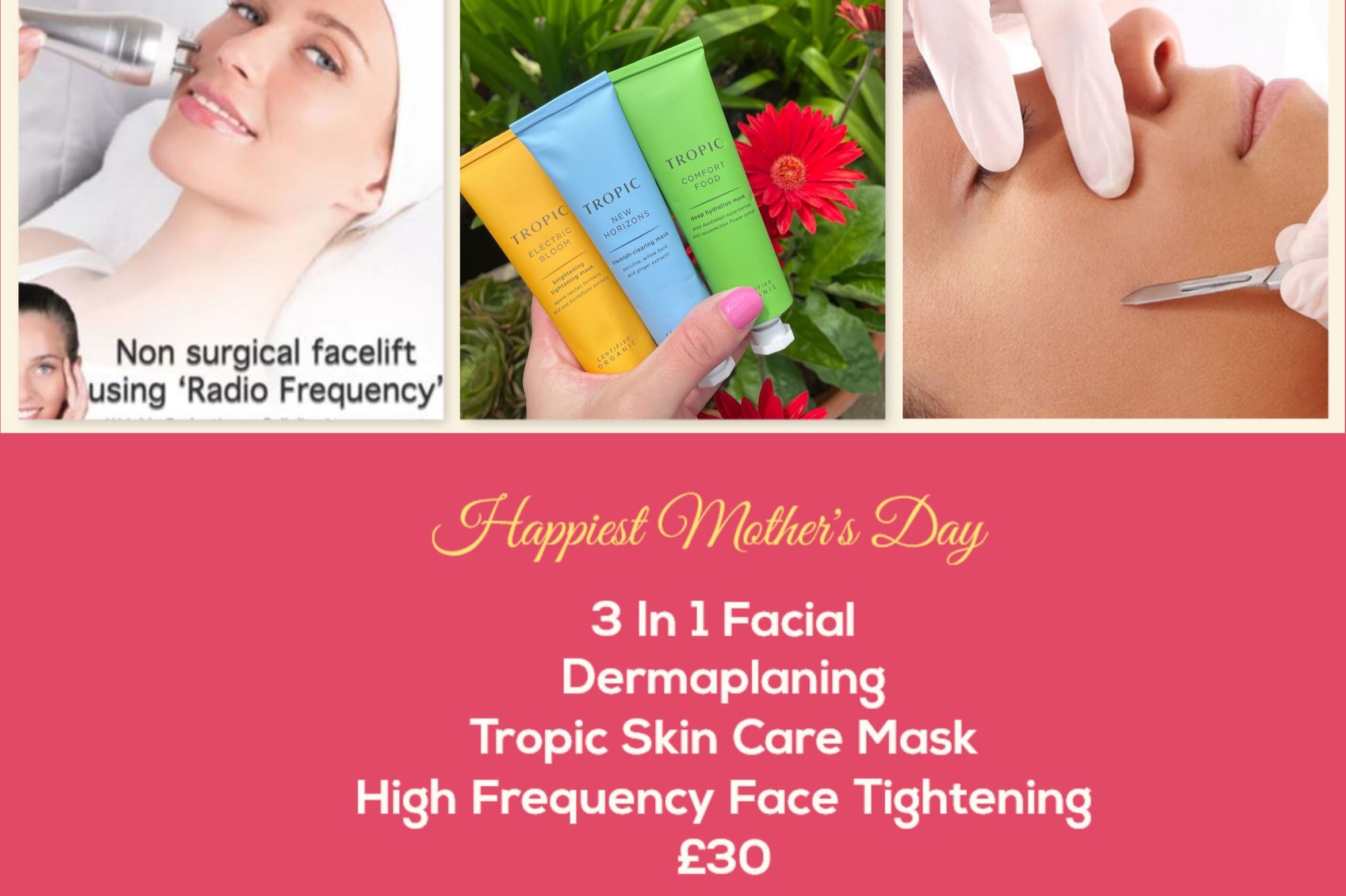 Mothers Day Offer 2,3 in 1 Facial portfolio