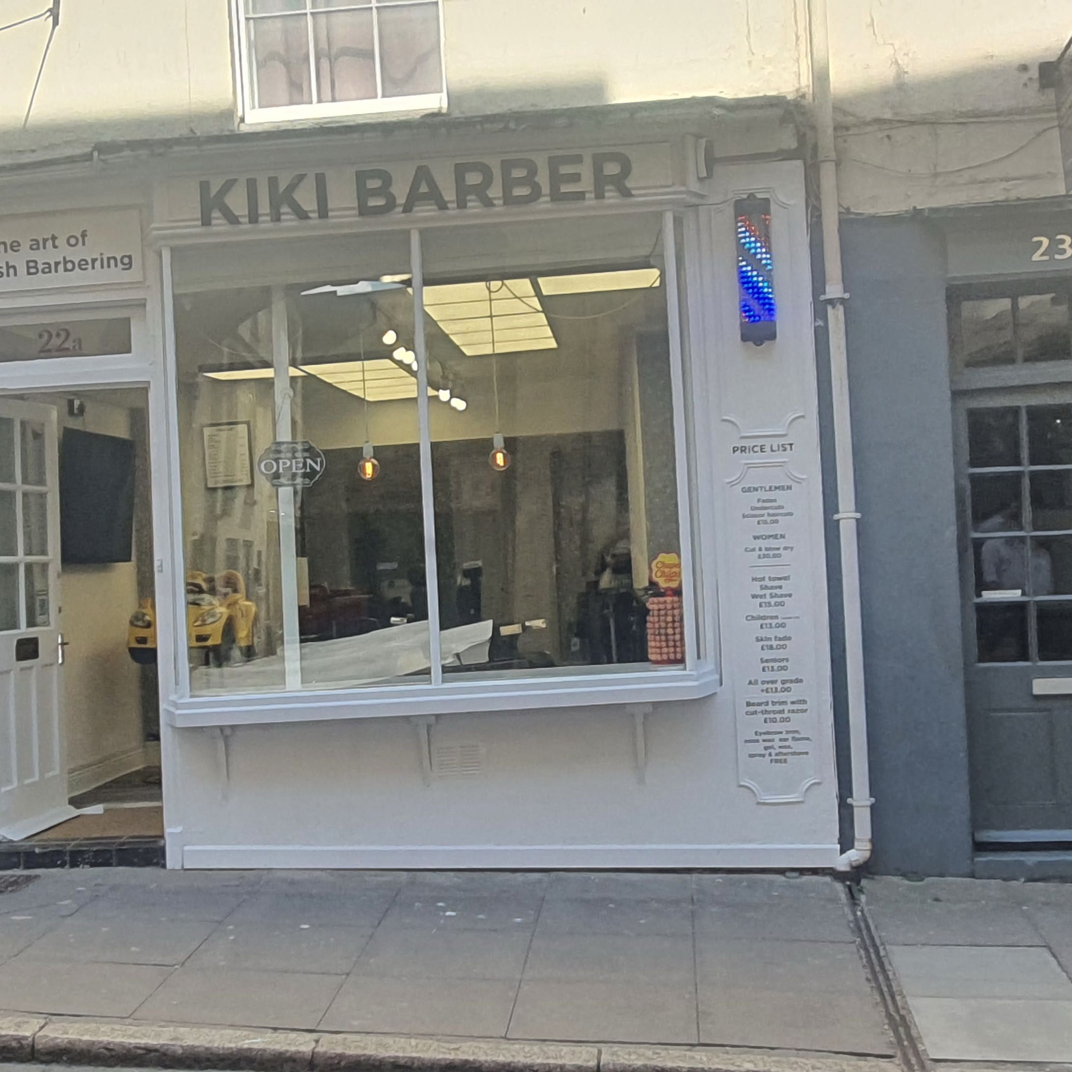 Kiki Barber, Broad Street, 22a, BA1 5LN, Bath