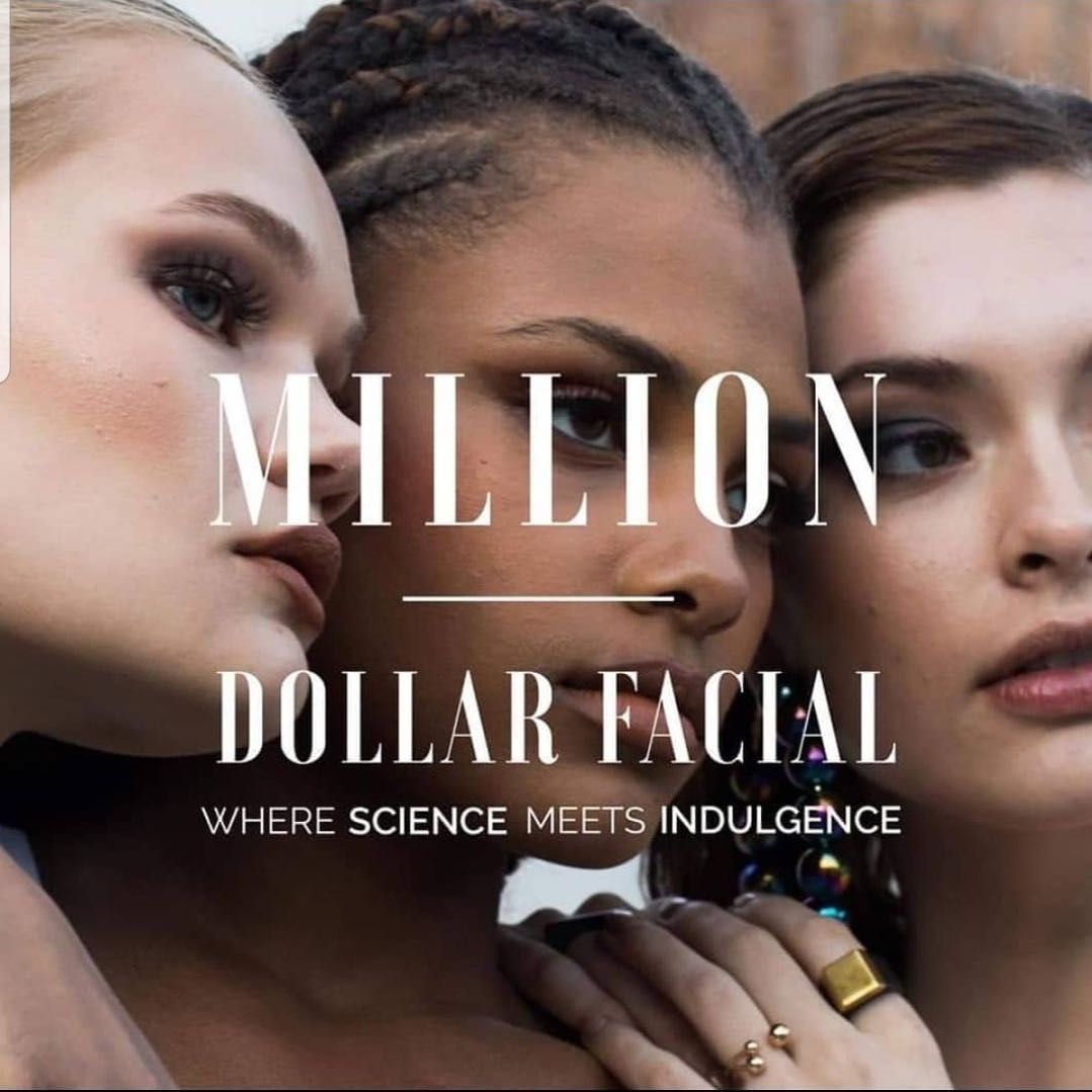 The Million Dollar Facial (inc microneedling) portfolio