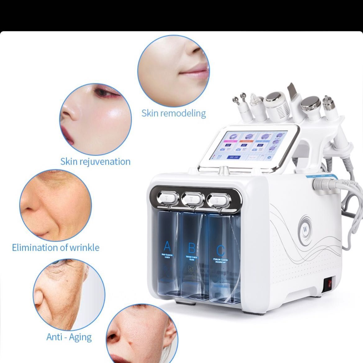 Hydra Dermabrasion Facial with LED Therapy portfolio