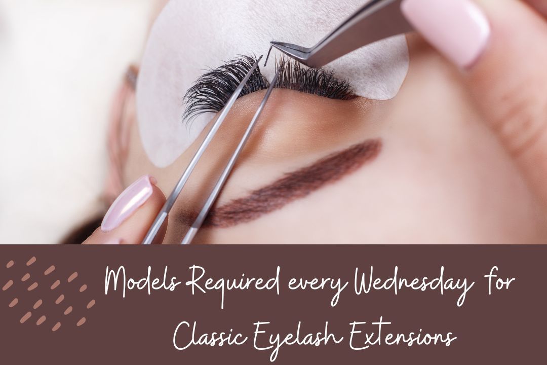Eyelash extensions Classic - Case Study Model portfolio
