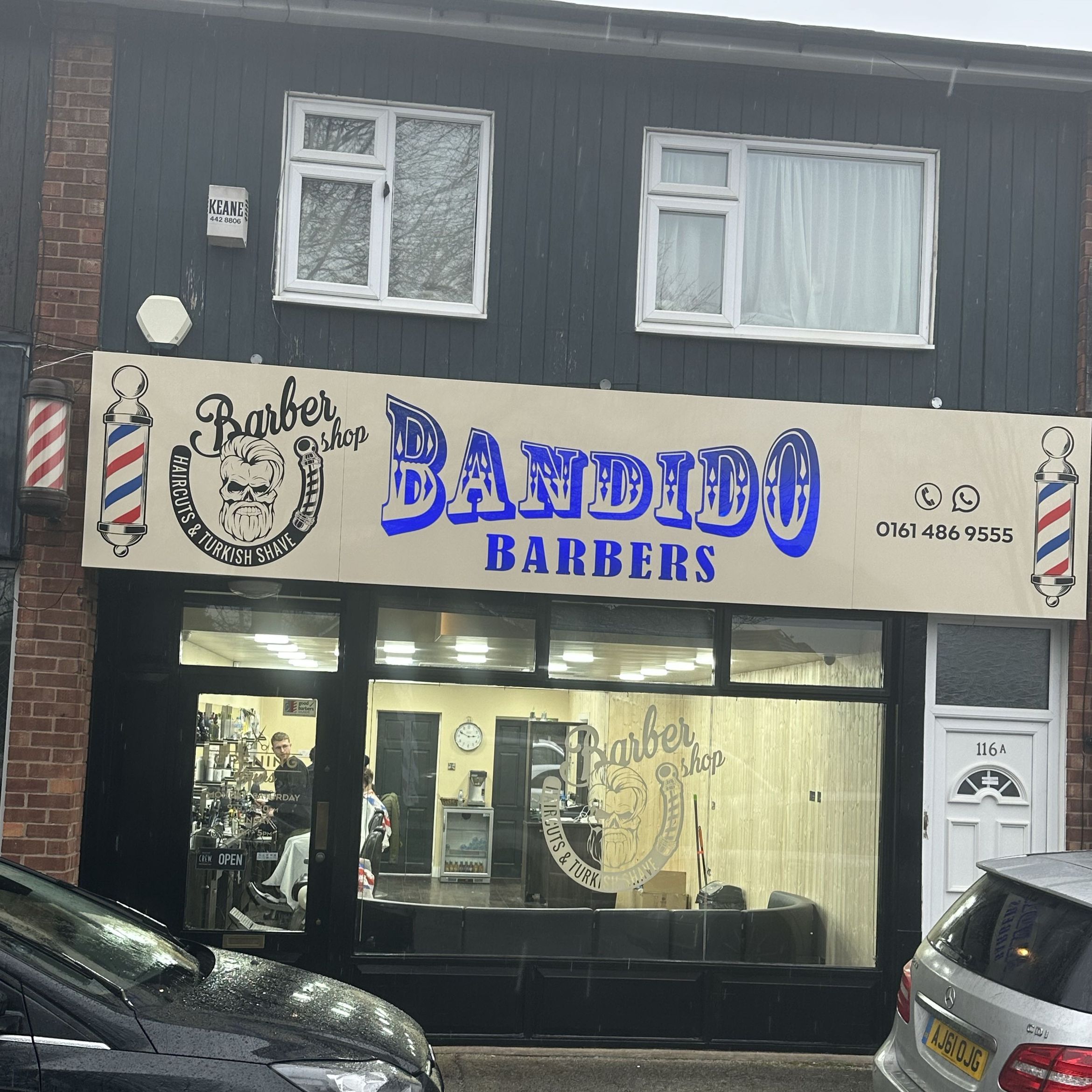 Bandido Barbers Cheadle Hulme, 116 Turves Road, SK8 6AW, Cheadle