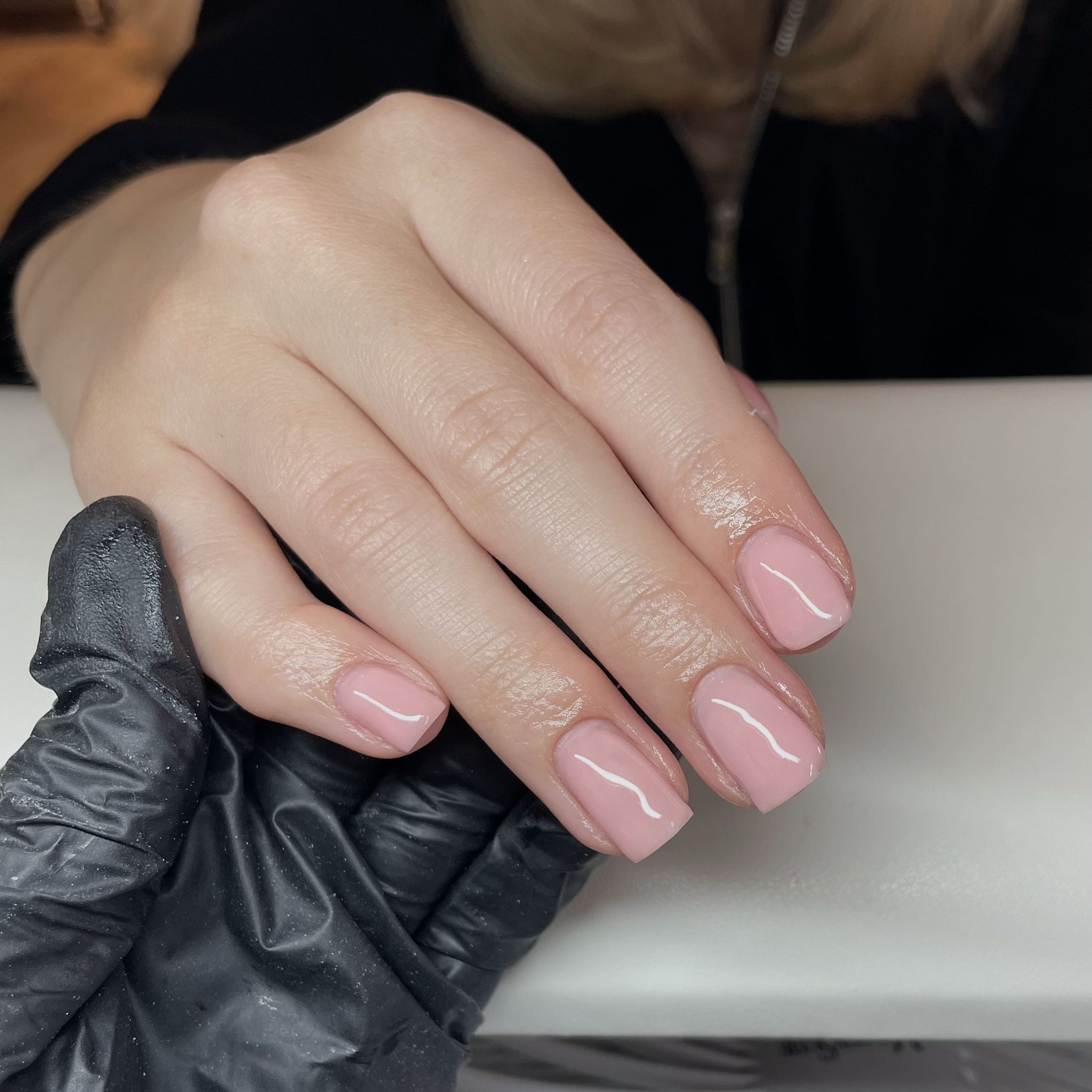 BIAB gel nails manicure portfolio