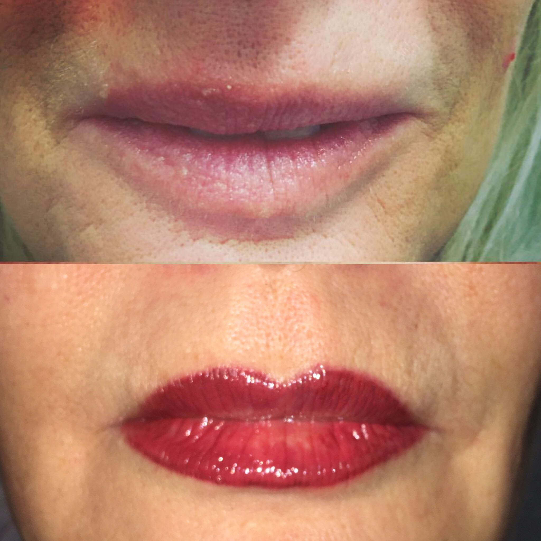 Full lip colour blush (inc 6 week topup) portfolio