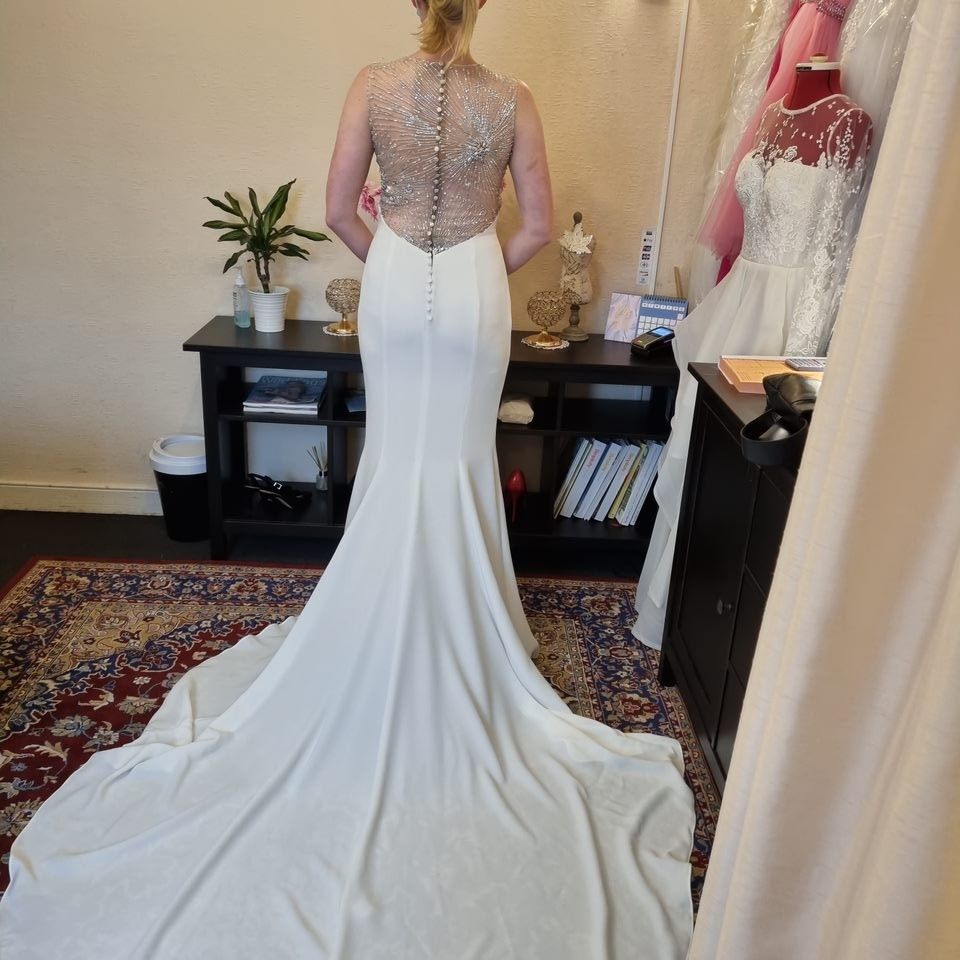 Wedding dress second / final fitting/ alterations portfolio