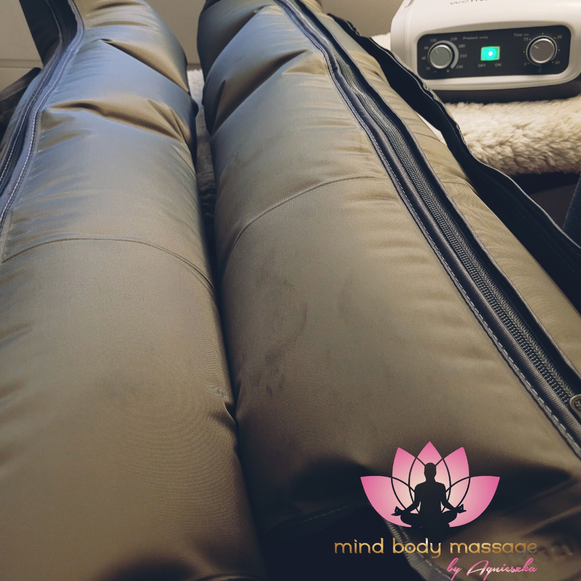 Lymphatic drainage of the legs & belly portfolio