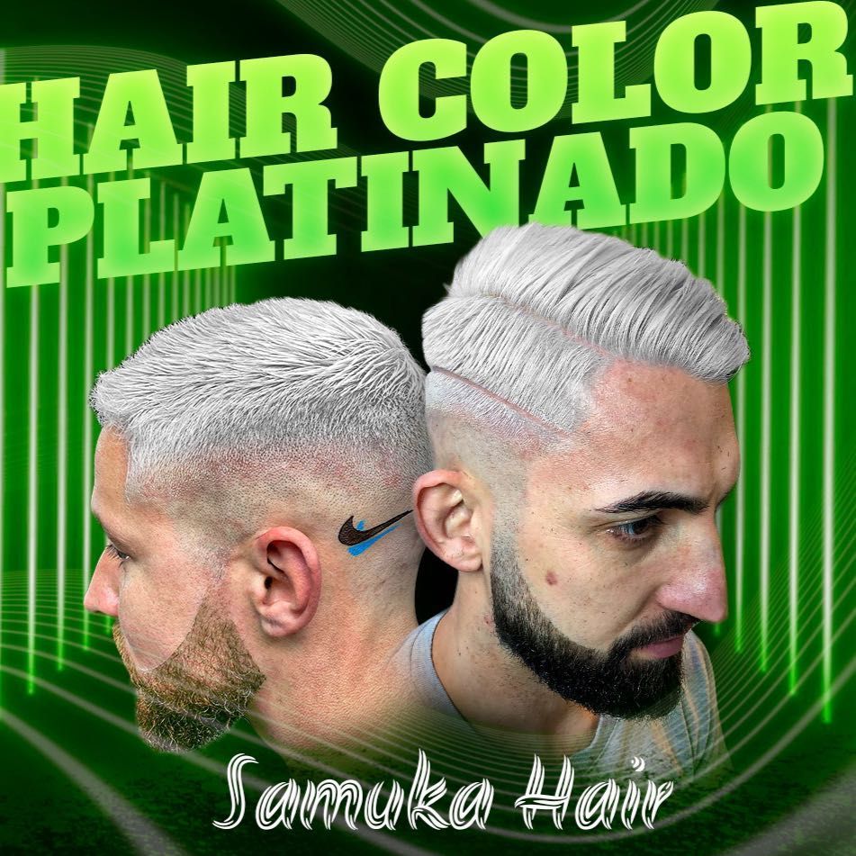 Hair Color + haircut & beard trim portfolio