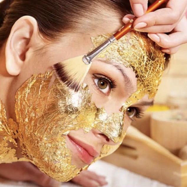 24 Carat  Gold Treatment - Face portfolio