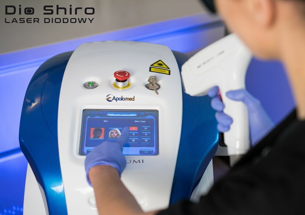 Portfolio usługi Depilacja laserowa Dio Shiro | cała twarz