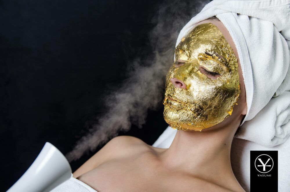 Portfolio usługi Złota Maska - 24K Gold Mask Treatment PREMIUM |...