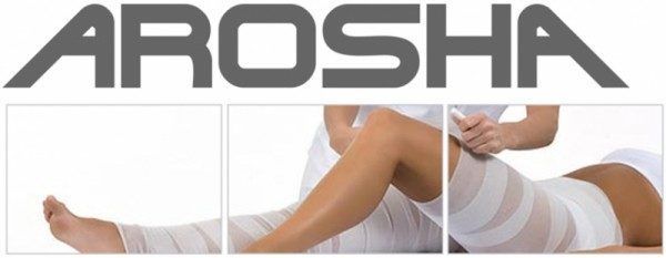 Portfolio usługi AROSHA - wyszczuplający zabieg z bandażami