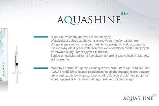 Portfolio usługi Aquashine BTX biorewitalizacja twarzy 3 zabiegi