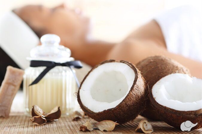 Portfolio usługi "Kokosowy raj" - zabieg na bazie kokosa