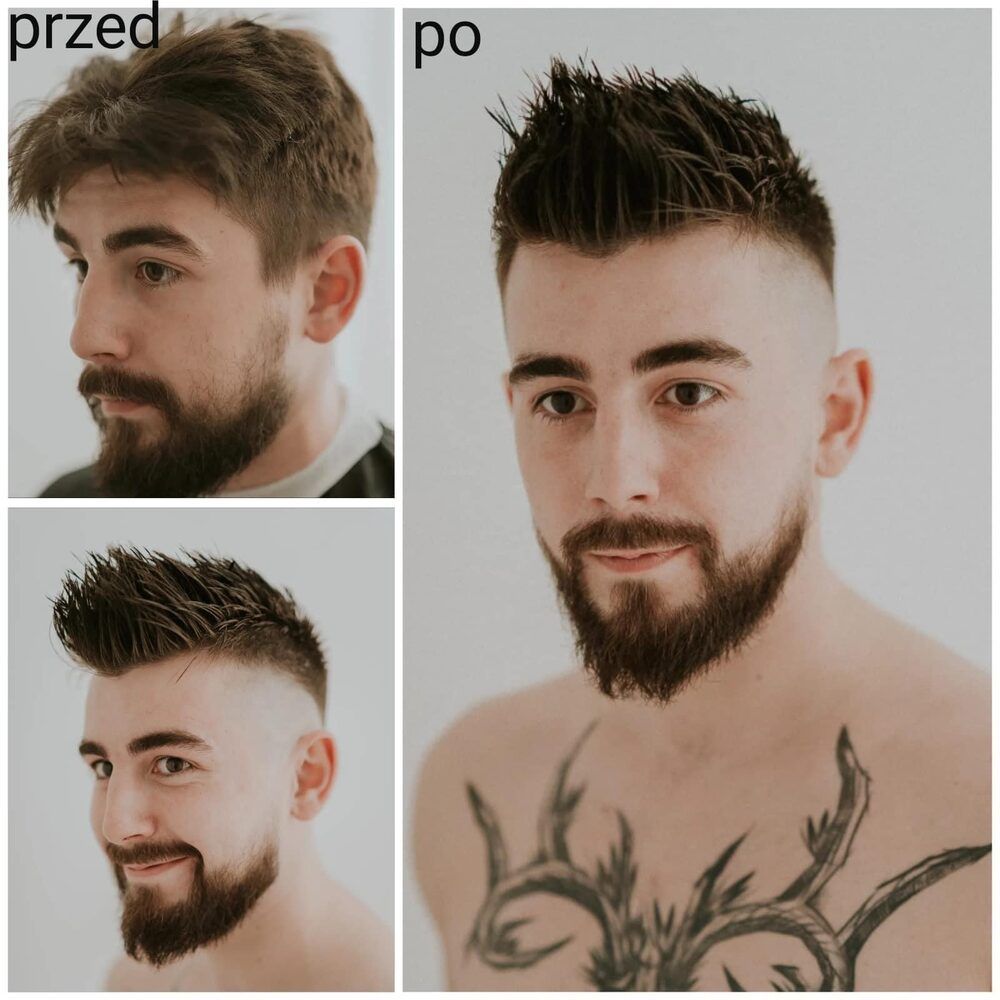 Portfolio usługi strzyżenie męskie+broda