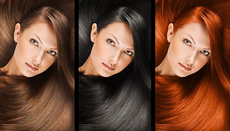 Portfolio usługi Dekoloryzacja(całość) +koloryzacja - włosy średnie
