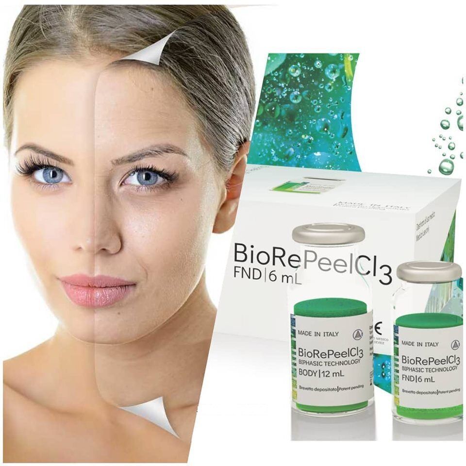 Portfolio usługi BioRePeel CL3 - Peeling medyczny - Twarz + szyja