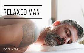Portfolio usługi Relaxed Man- relaks mięśni mimicznych