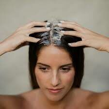 Portfolio usługi PEELING NOWOŚĆ skóry głowy włosy średnie