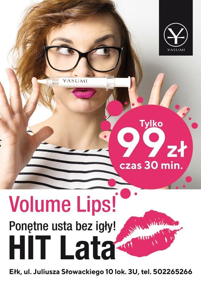 Portfolio usługi Volume Lips – Ponętne usta bez igły!