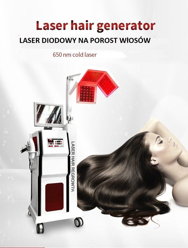 Portfolio usługi Laseroterapia wzmacniająca  włosy