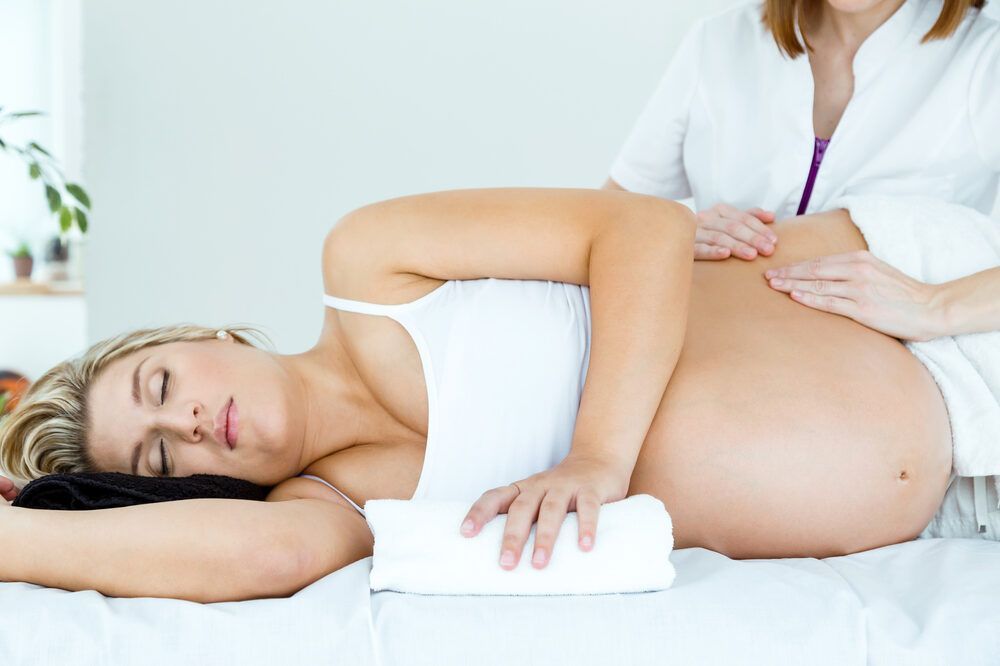 Portfolio usługi # Dla kobiet w ciąży – masaż – kinesiotaping na...