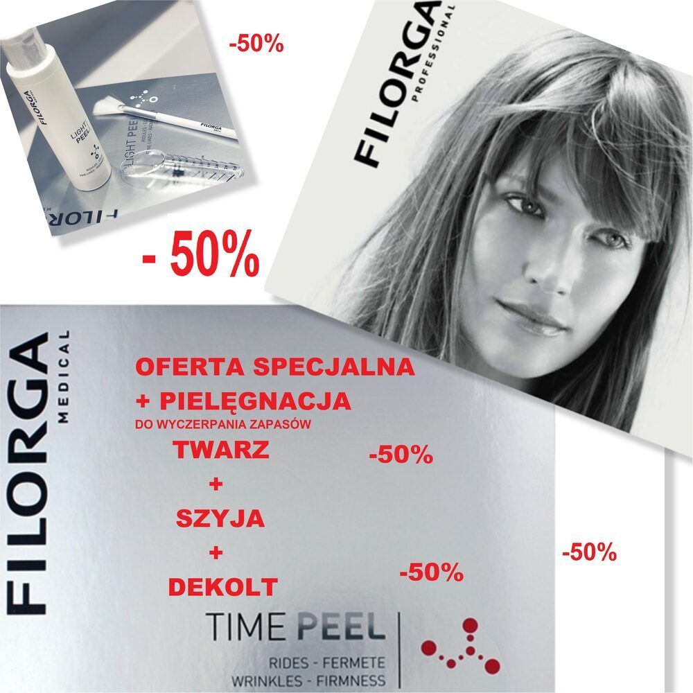 Portfolio usługi - 50% FILORGA TIME PEEL - KWASY + pięlegnacja