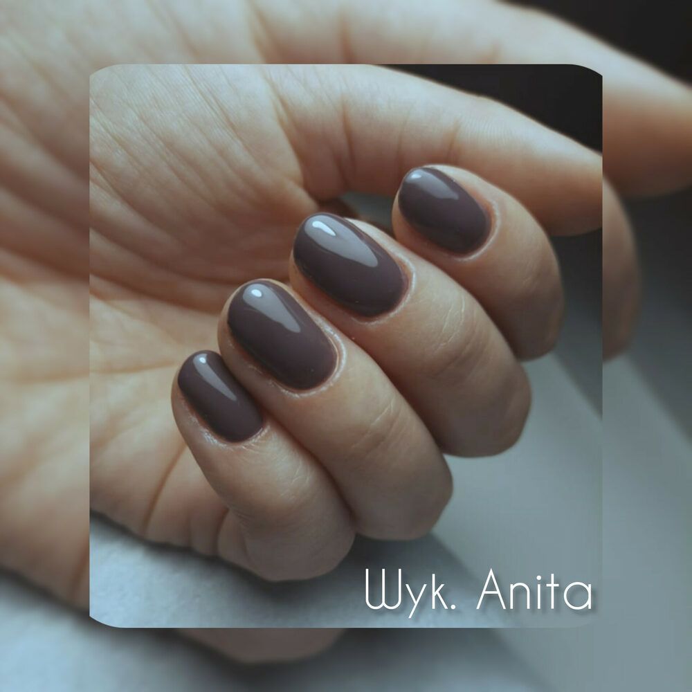 Portfolio usługi Manicure hybrydowy  (kolor) - Anita