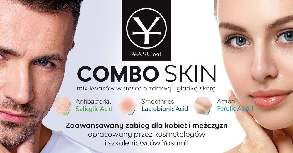 Portfolio usługi Combo Skin - Mix kwasów z efektem retuszu skóry...