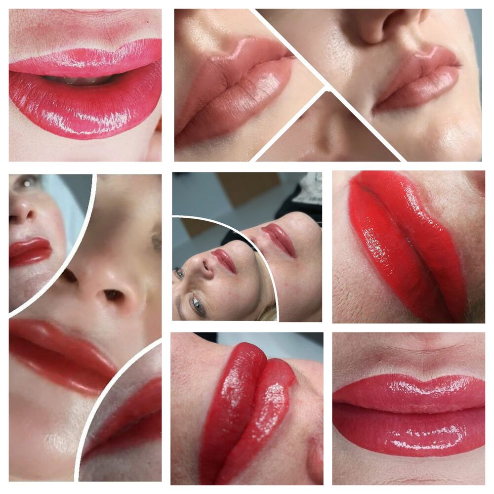 Portfolio usługi Makijaż permanentny ust  metoda 3D