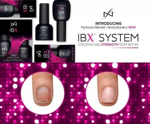 Portfolio usługi IBX (wzmocnienie i odbudowa płytki paznokcia)
