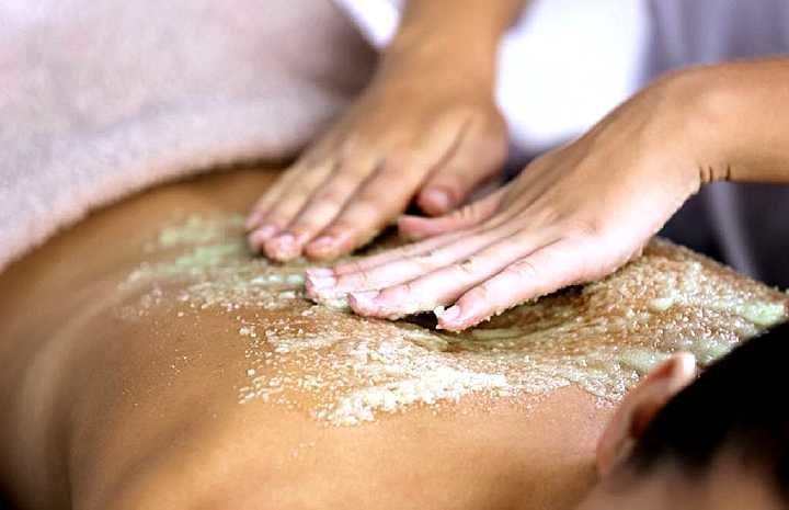 Portfolio usługi Body scrub massage 50min.
