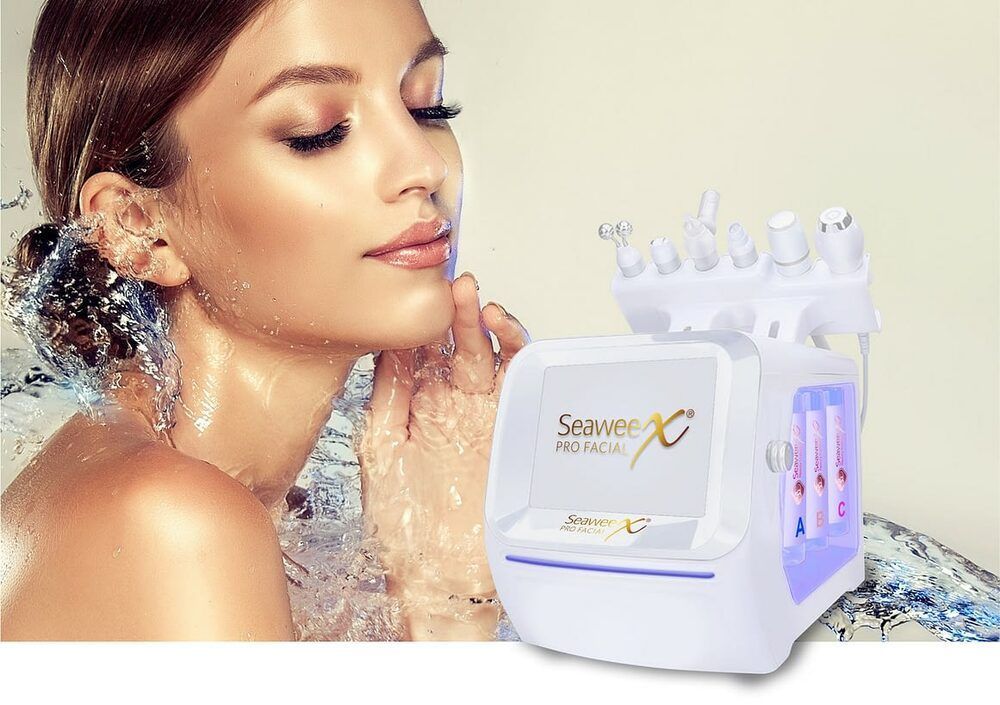 Portfolio usługi Oczyszczanie wodorowe Seaweex ProFacial twarz