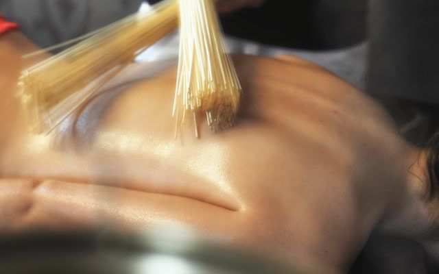 Portfolio usługi Bamboo Cho - masaż antycellulitowy