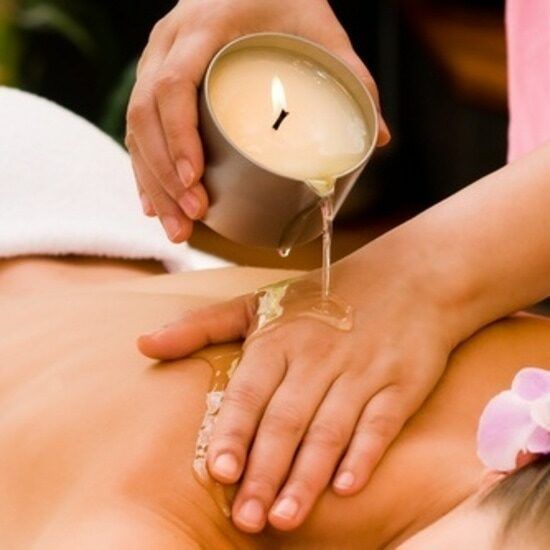 Portfolio usługi masaż świecą