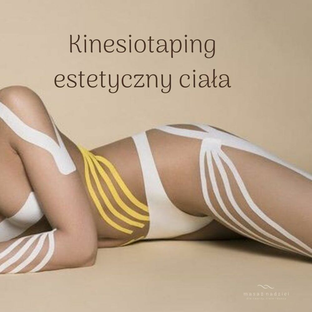 Portfolio usługi Kinesiotaping estetyczny ciała