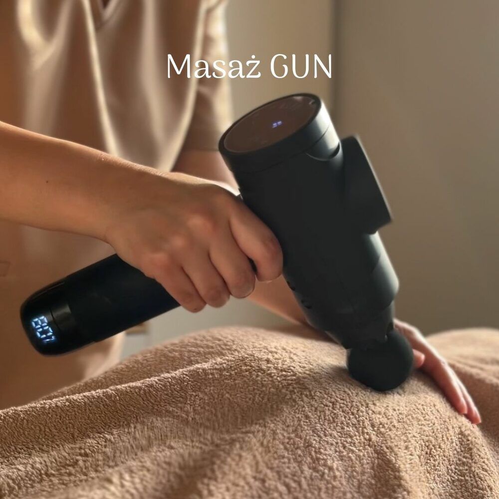 Portfolio usługi Massage GUN