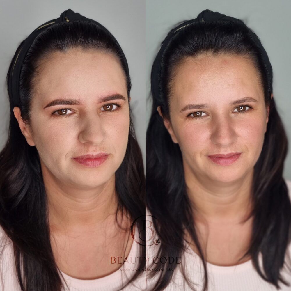 Portfolio usługi Makijaż permanentny brwi - Pudrowe ombre