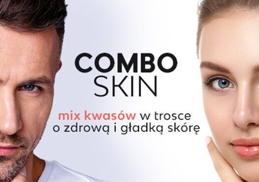 Portfolio usługi Combo Skin - mix kwasów - cel: retusz skóry twarzy