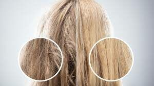 Portfolio usługi Odbudowa masy włosów Botox + kosmetyki po zabiegu