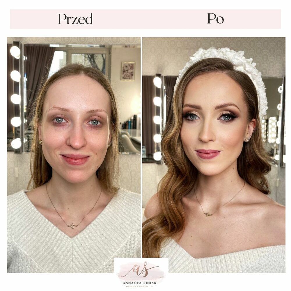 Portfolio usługi Próba makijażu ślubnego