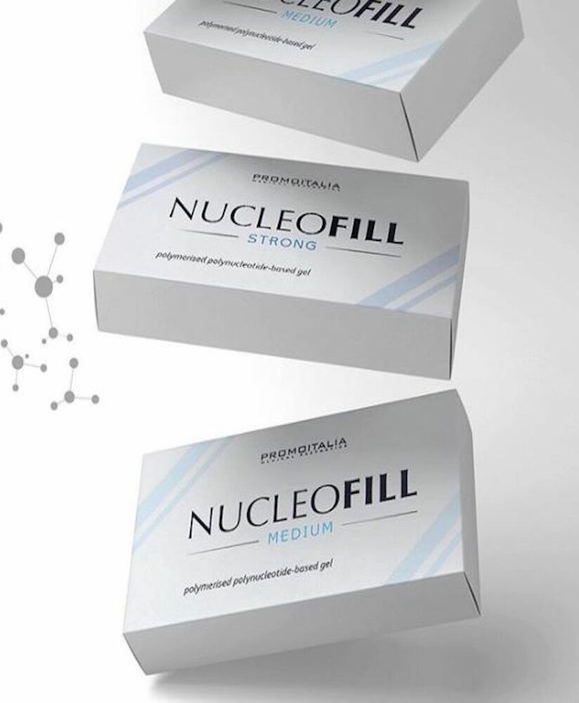 Portfolio usługi NUCLEOFILL STRONG Lifting na poziomie komórkowym