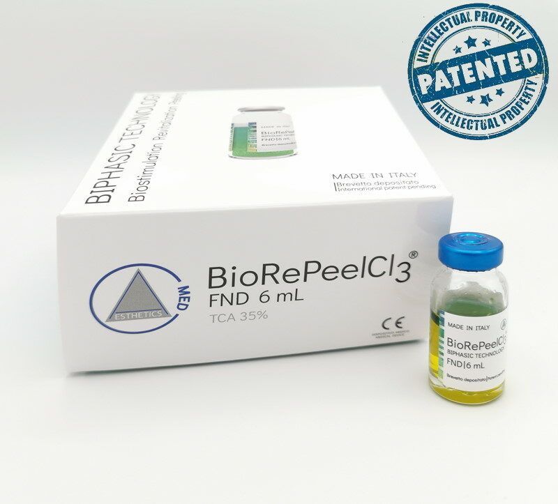 Portfolio usługi BioRePeelCl3 - peeling + mezoterapia mikroigłowa
